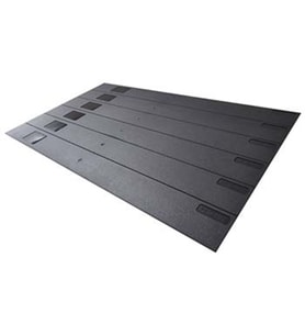 6u 19" Plastik Rack Kabinet Kapama Paneli