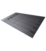 6u 19" Plastik Rack Kabinet Kapama Paneli