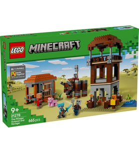 LEGO Minecraft 21278 The Pillager Outpost and Ravager