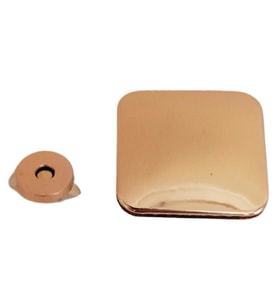 Angel Çanta Aksesuar Light Gold Renk 5x4.5 cm Mıknatıslı Kilit