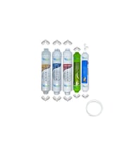 PWS Kapalı Kasa Su Arıtma Cihazlarına uygun Eco  5li mebransız  alkali +tatlandırıcı set