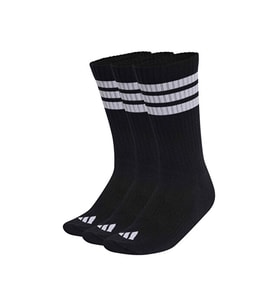 Adidas 3S Ess C Crw 3P Çorap (3 Çift) KC9641 Siyah