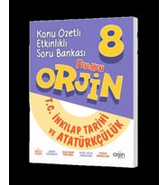 FENOMEN YAYINLARI Orjin 8 T.C. İnkılap Tarihi Ve Atatürkçülük Konu Özetli Etkinlikli Soru Bankası