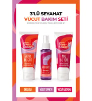 Make-Up Station Be Proud Treat Yourself Travel Body Care Set 3’lü Seyahat Vücut Bakım Seti