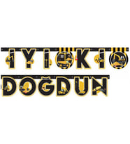 FLAMA İNŞAAT İYİKİ DOĞDUN YAZI PK:1 SET-