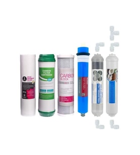 Su Arıtmacihazı 6’li Filtre Seti 9 Aşamalı - Lg Chem (kuno) Membranlı Quick Bağlantılı