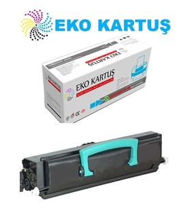Eko Kartuş Lexmark E250 Muadil Toner E250DN E350D E352DN (Siyah)