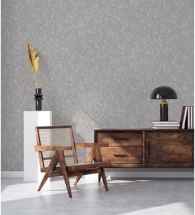 MUSE Koleksiyonu 25103-3 Gri Dokulu Modern Duvar Kağıdı