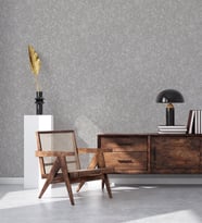 MUSE Koleksiyonu 25103-3 Gri Dokulu Modern Duvar Kağıdı