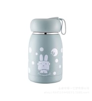 Mavi 304 Çelik 320 ml Bebek Mama Saklama Termosu Mug cin493mv