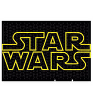 Star Wars Logo Siyah Zemin Puzzle 240 Parça Yapboz