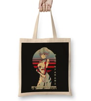 Rei Ayanami Evangelion 04 Bez Çanta Uzun Saplı