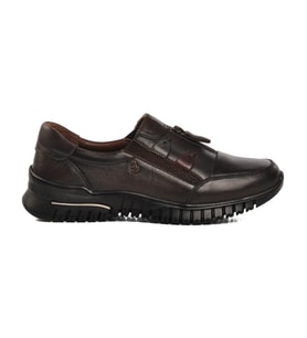 Pepita Z006 Kadın Kahve Nata (36-40) Deri Comfort Ayakkabı