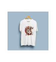 Oversize Çin Ejderhası Tasarım unisex T-shirt