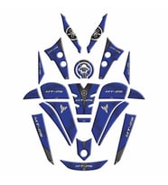 Yamaha Mt25 2020 - 2024 Uyumlu Full Tank Pad Set 005