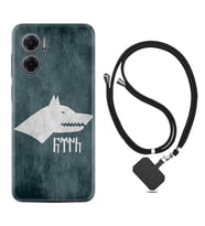 Xiaomi Redmi Note 11E Kılıf Resimli Boyun Askılı İpli Desenli Silikon Göktürk 2 1411