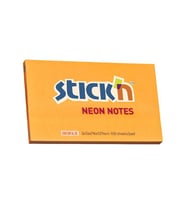 Gıpta Stick'n 76x127mm Yapışkanlı Not Kağıdı Neon Turuncu 21168