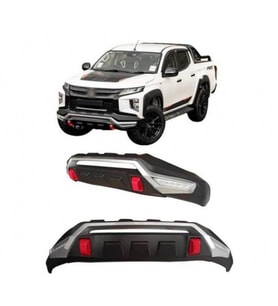 Mitsubishi L200 İçin Uyumlu 2019+ Ledli Ön Tampon Koruma