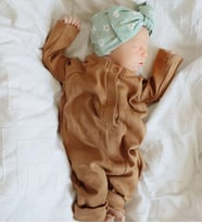 Bebek Unisex fitilli  Çıtçıtlı Uzun Tulum