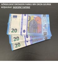 300 ADET 20 EURO GEÇERSİZ EĞLENCE OYUN ŞAKA  DÜĞÜN PARASI