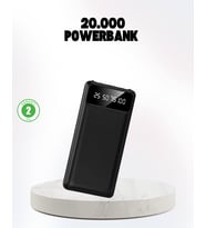 Çoklu Güvenlik Korumalı 20.000 Mah Fener Özellikli