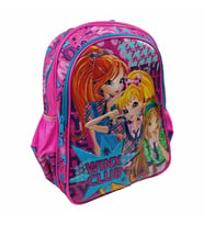 Winx Club İki Bölmeli Pembe Kız Çocuk Okul Çanta