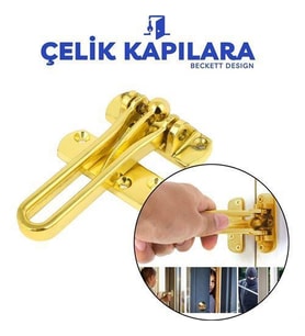 TransForMacion Çelik Kapı Emniyet Kelepçesi GOLD Beckett 716804