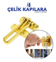 TransForMacion Çelik Kapı Emniyet Kelepçesi GOLD Beckett 716804