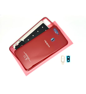 Tkgz Oppo A5S kasa Arka Pil Batarya Kapağı KIRMIZI