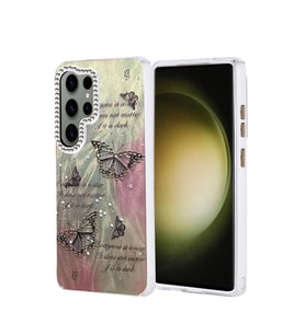 Galaxy S25 Ultra Kılıf Blade Aynalı Desenli Kapak - Desen 6