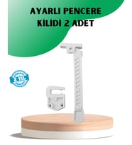 Northcity Emniyetli Pencere Açılma Sınırlayıcı Aparat - 2 Adet Set