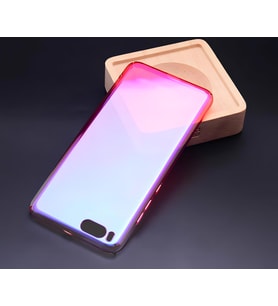 Xiaomi Mi Note 3 Kılıf Parlak Renk Geçişli Kılıf (Pembe)