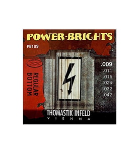 Thomastik Infeld TH-PB109 Power-Brights Elektro Gitar Teli  Magnecore Alaşım Güçlü Sinyal