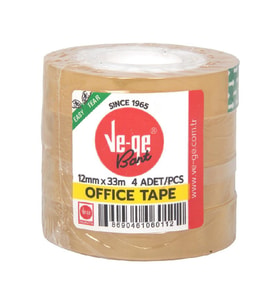 Vege 12*33 Selefon Bant Office Tape 4Lü
