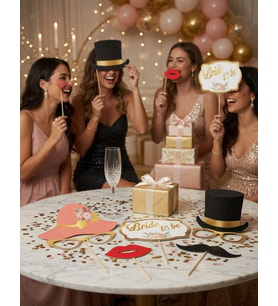 Bride To Be Konuşma Balonu 5'li Set Bekarlığa Veda Fotoğraf Aksesuarı