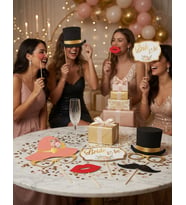 Bride To Be Konuşma Balonu 5'li Set Bekarlığa Veda Fotoğraf Aksesuarı