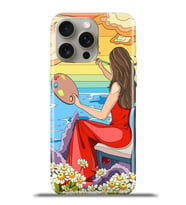 iPhone 11 12 13 14 15 16 16E Pro Max Plus Kılıf Silikon Kapak Ressam