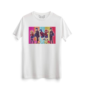 Taradora Baskılı Beyaz Tshirt
