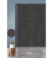 Bayeliss B02 Çizgili Gri Polywood Jaluzi 
