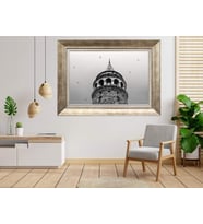Gümüş Çerçeveli Tablo nb380