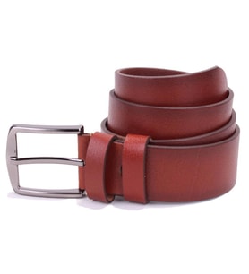 Dagoster DMK26-467DG Taba 4 cm Hakiki Deri Erkek Kemer