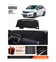 e-biz HONDA JAZZ (2018-2020) Uyumlu Torpido Koruma, Torpido Örtüsü, Torpido Kılıfı - Siyah - HO019