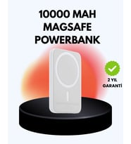 Ultra İnce Manyetik Powerbank Hızlı Şarj, Güçlü Tutuş, 10000 mAh Kapasite