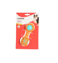 Camon TPR Bilyalı ve Gıcırtılı Kemik Şeklinde Eğlenceli Köpek Oyuncağı 16 Cm