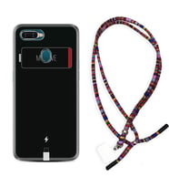Oppo A5S A15 A16 A54 A55 A73 A74 Kılıf Boyun Asklı Rasta Silikon My Love 1402
