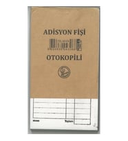DİLMAN OTOKOPİLİ ADİSYON FİŞİ 14.5x8cm