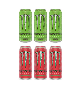Monster Energy Enerji İceceği 500 Ml  6 lı Karma Set