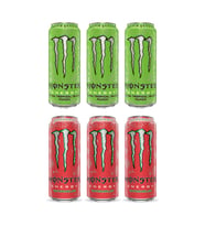 Monster Energy Enerji İceceği 500 Ml  6 lı Karma Set