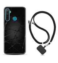 Realme 5i 5 Pro 6i 7 Pro 8 Kılıf Boyun Askılı Silikon Dikenli Tel 1779