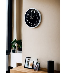 36 Cm Beyaz Dekoratif Duvar Saati (Standart)